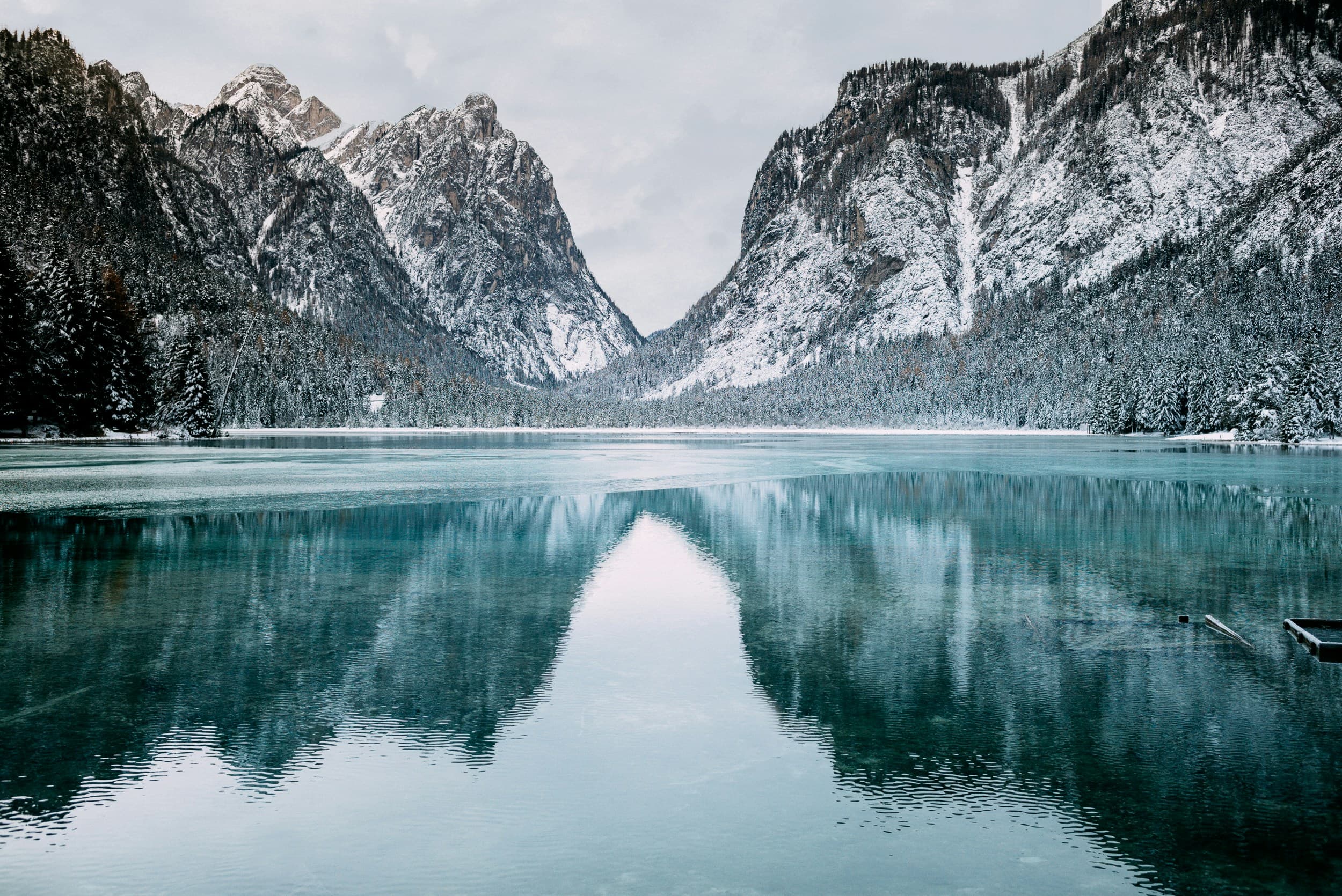Mountain Lake Reflection